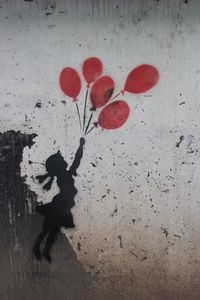 Mädchen mit Ballon Graffiti_1