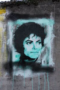 Wandgraffiti Michael Jackson